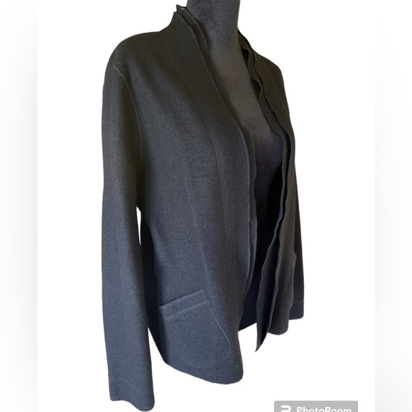 Lucia Open Front Wool Jacket - Picture 2 of 5